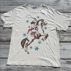 Letluv Rodeo Tee – Medium  NWT   Anthropologie 🤠 Western country